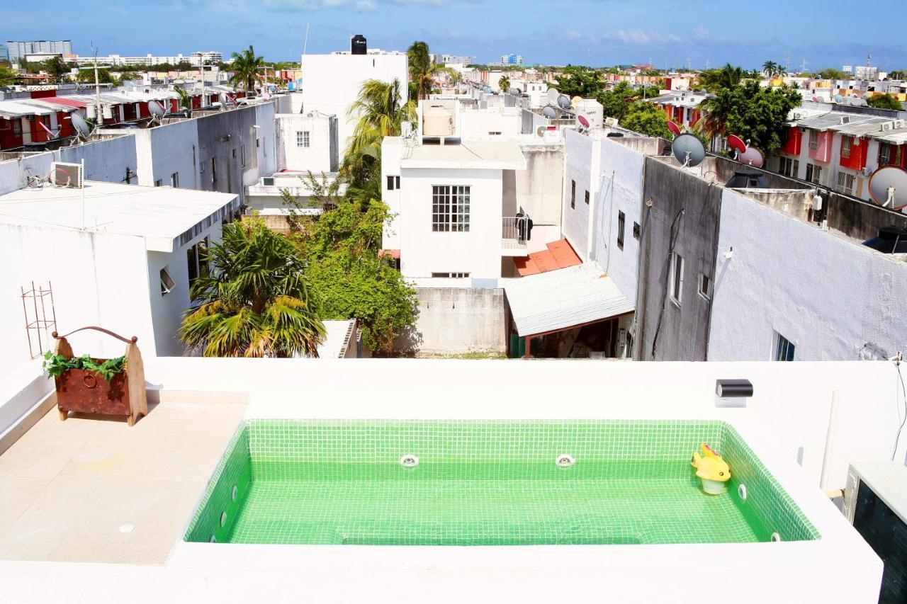 Departamento Privado, Nuevo Jacuzzi Rooftop, Ac, Gran Wf Cancún Eksteriør billede